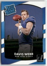 2017 Donruss #348 Davis Webb ☘️263