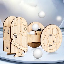Robot lanciapalle fatto a mano giocattolo scientifico set progetto educativo kit