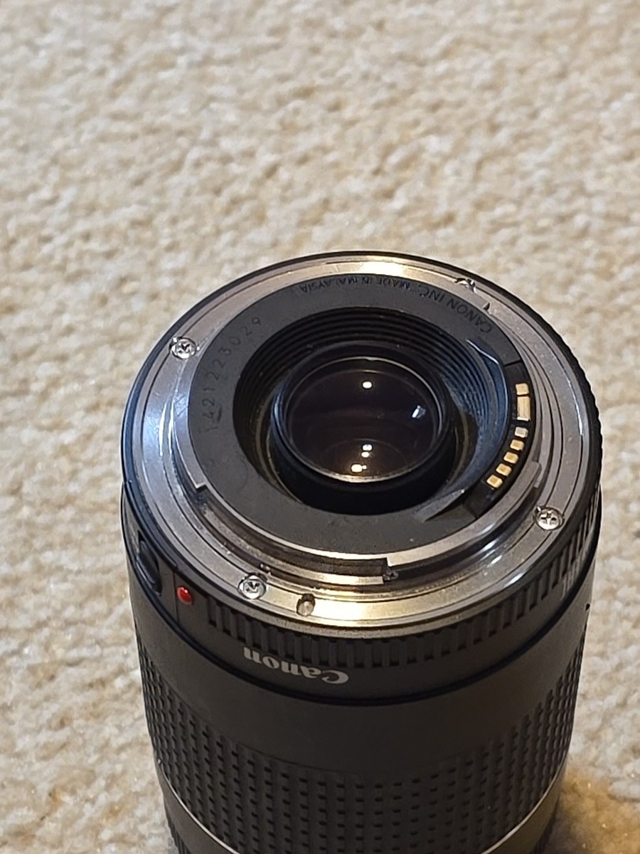Canon EF 75-300mm 1:4-5.6 III Zoom Camera Lens | eBay