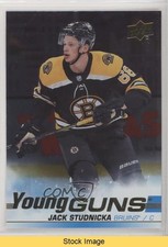 2019-20 Upper Deck Young Guns Silver Foil Jack Studnicka #473 READ 04q7