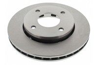 2X Mapco Bremsscheibe 25589 FüR Rg Mitsubishi Colt Smart Czc Forfour 6 Z31A Z32A