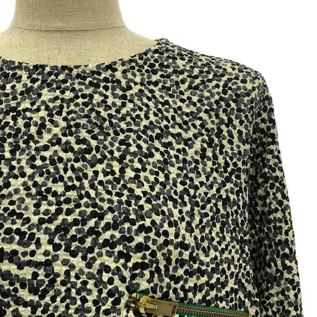 Celine Vestito Pullover Phoebe Modello Totale 40 Navy Bianco Donna Usato0