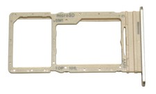 OEM SAMSUNG GALAXY A16 5G SM-A166U ORIGINAL GOLD MICRO SD SIM CARD TRAY