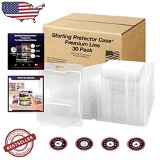 Hot Wheels Display Cases 30 Pack - Acid-Free Clear Plastic Protectors