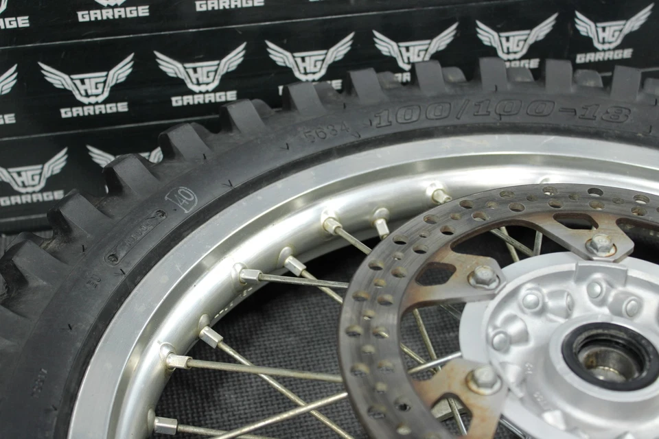 2004 YAMAHA WR250F OEM D.I.D 18"X1.85" REAR BACK WHEEL RIM HUB 5ET-25311-00-00 - Image 4 of 4