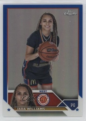2023 Topps Chrome McDonald's All American Blue Refractor /99 Jada Williams 0q5k