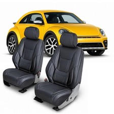 Coverland Leather Seat Covers For Volkswagen Beetle Full Set 5-seats Front Rear
