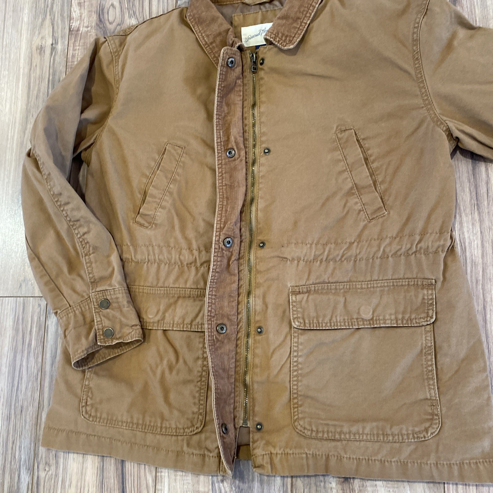 Universal Thread Chore Jacket L Brown Corduroy Co… - image 4