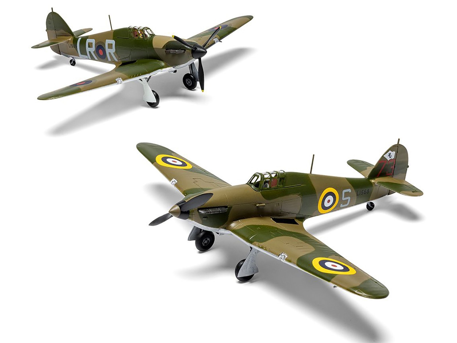 LEVEL 1 MODEL KIT HAWKER HURRICANE MK.I AIRCRAFT 1/72 BY AIRFIX AIRA02067AF