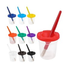DIYASY No Spill Paint Cups with Lids, 10 Pcs Spill Proof Painting C... Fast Ship