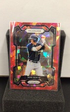 2024-25 Panini Prizm #107 Mike Boeve Red Ice Prizm