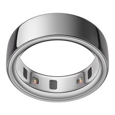 Oura Ring 4 Smart Ring, Advanced Health Tracker with 50 Metrics, Silver, Size
