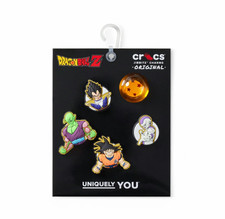 Crocs Jibbitz Charms 5-pcs : Dragon Ball Z Characters Cute Shoe Decor 10014531