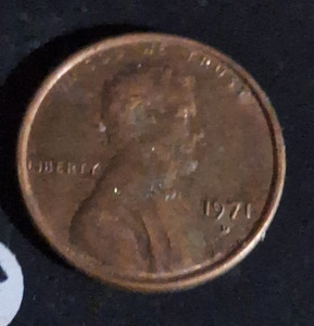 1971 Lincoln Memorial Small Cent BN Copper Business Strike Philadelphia KM#201
