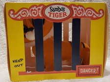 VINTAGE 1970'S SAMBO'S DAKIN DREAM PETS TIGER ADVERTISING PLUSH FIGURE MIB