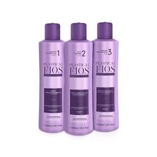 Plastica Dos Fios - Brazilian Keratin Hair Smoothing System, Anti Residue Sha...