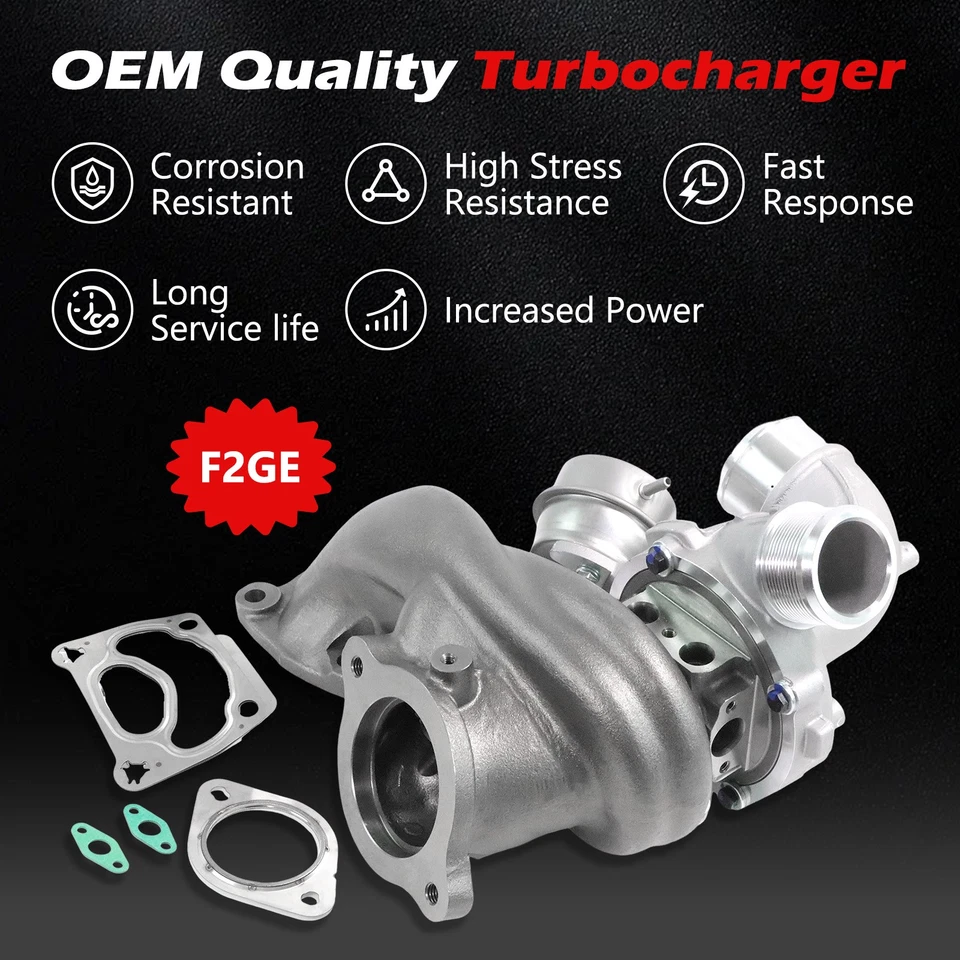 Turbo F2GE-9G438-BC For 2017-2020 Ford Escape Fusion Edge Lincoln MKC MKZ 2.0L Foto 3 de 4