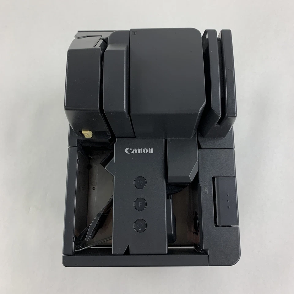 Canon ImageFORMULA CR-120 Check ID Scanner Bad Scans Parts and Repair  No AC - Image 4 of 4