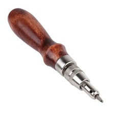 Leatherworking Trencher Tool Adjustable for Craft Use