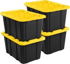 Heavy Duty Industrial Storage Tote Stackable ...