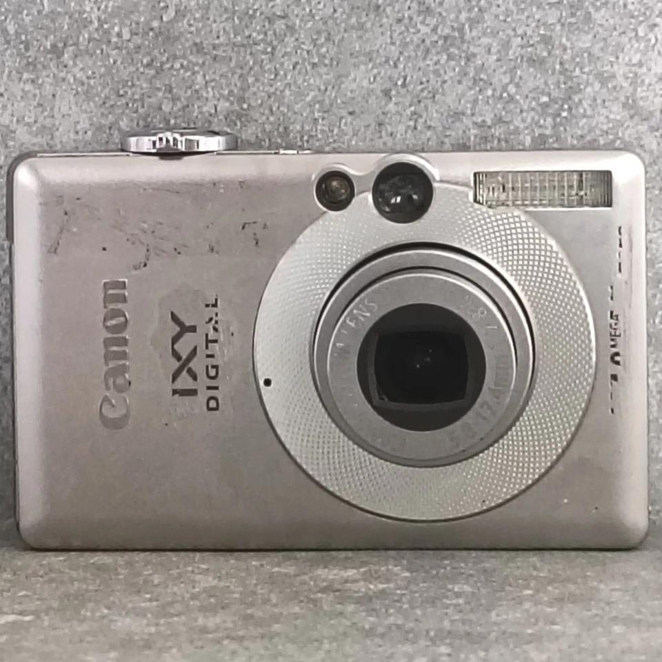 CANON PowerShot SD400 DIGITAL IXY DIGITAL 50 compact camera silver tested Japan - Image 2 of 4