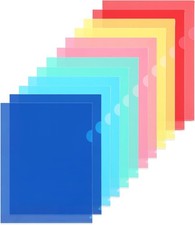 Clear Plastic Document Folder Organizer