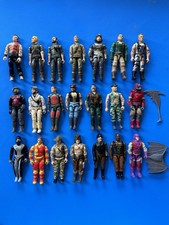 G.I. Joe Mixed Lot Action 21 Figures Duke Flash Clutch R R Seal Gung Ho Breaker 