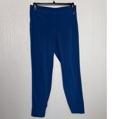GapFit Womens Blue Tapered Joggers Activewear Pants Size M EUC
