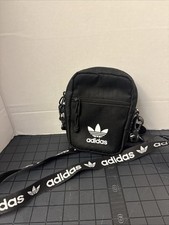 Adidas Originals Unisex Festival Crossbody Mini Cellphone Bag Black/White