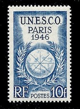 FRANCE - N° 771 neuf** - Unesco 10F (1946)