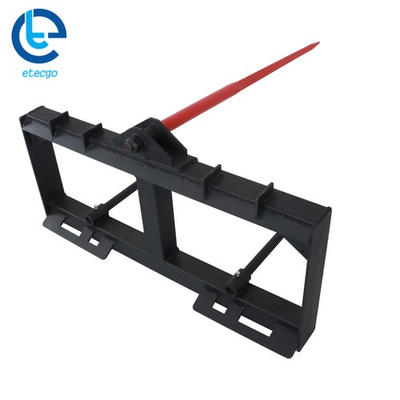 #ad Heavy Duty 3000lb Attach 49quot; Hay Bale Spear Skid Steer Tractor Loader Quick Tach $250.83