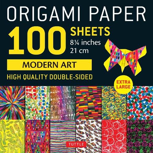 Origami Paper 100 sheets Modern Art 8 1/4"" by . Tuttle Studio - - Image 2