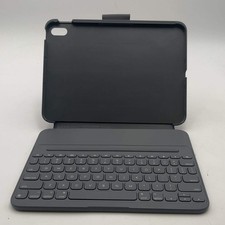 Logitech Rugged Folio for iPad 10th Gen and A16 Gray Rugged Case and Keyboard Co