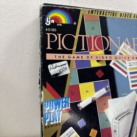 Pictionary (Nintendo System, 1990) NES Authentic With Box, Poster No Manual