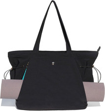 Yoga Tote Bag for Women Shoulder Bags Drawstring for Office Workout Travel Carry