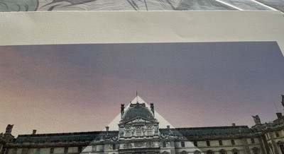 JR Au Louvre, La Pyrarmide Print - not mint