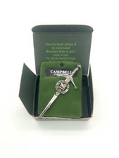 Art Pewter Stag Sword Kilt Pin - Gordon Clan Made In Scotland NEW with Box