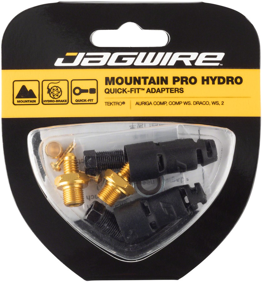 Jagwire Pro Disc Brake Hydraulic Hose Quick-Fit Adaptor for Tektro Auriga Comp,