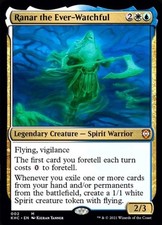 Ranar the Ever-Watchful -Foil Medium Play MTG Commander 2021 Kaldheim
