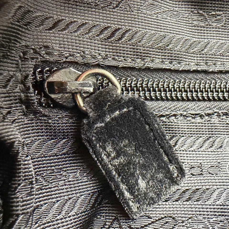 PRADA FW1997 Vintage Velvet Gummy Bag Brown Unisex Rare Authentic japan thumbnail 9