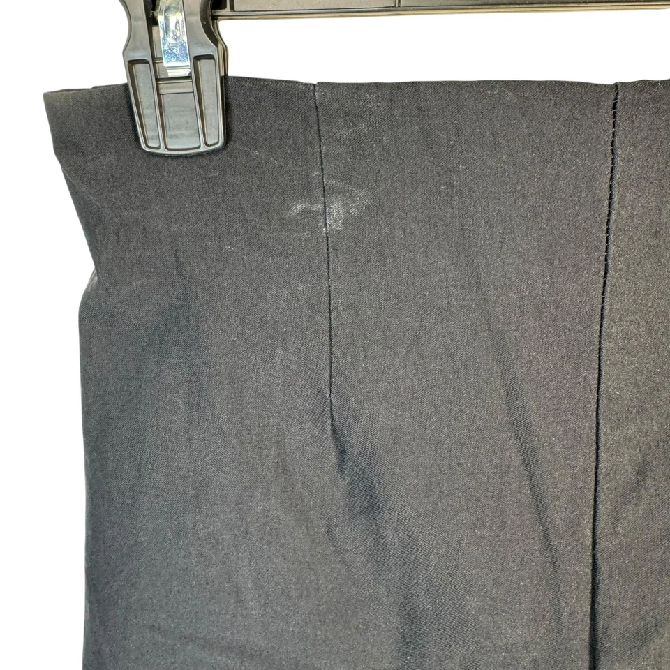 Pantalones Cortos Charlotte Russe Negros Cintura Alta con Ribete de Encaje Elastizados Punk Grunge Talla L Foto 2 de 4