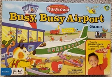 Richard Scarry’s Busy Town Busy Busy Airport Game 2-4 Players 100% Complete Fun!