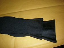 TOMMY HILFIGER SOLID BLACK MEN'S BOW TIE NEW WITH TAG