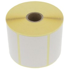 Etykiety 75 x 50 mm Thermo Direct 1000 sztuk Biała etykieta Samoprzylepne Trwałe