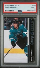2021-2022 UPPER DECK #710 RYAN MERKLEY PSA 9