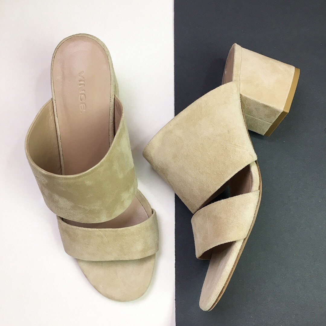 NEU Vince. Tan Suede Block Heel Sandale Heels Größe 9 39 NEU Vince. Tan Suede Block Heel Sandale Heels Größe 9 39