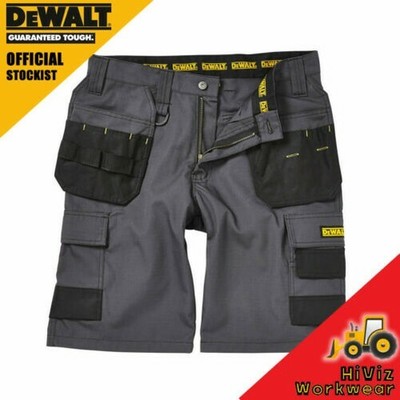 DeWalt Mens Work Shorts Grey Tuff Rip 