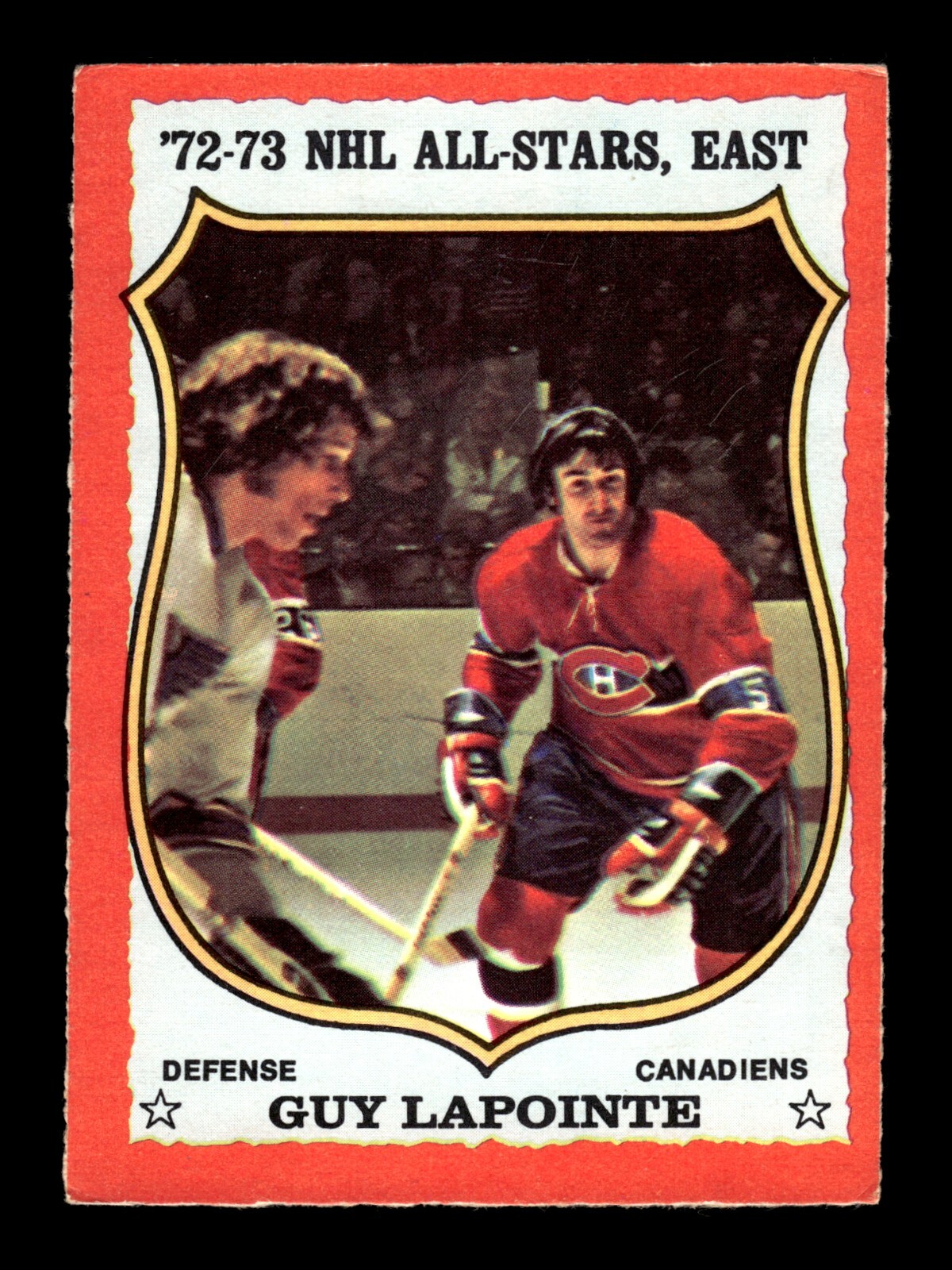4-04-20 PWE. FLAWED . 1973-74 opc o-pee-chee #114 guy lapointe