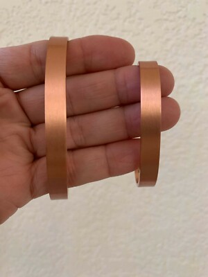 Elegant Small Pure Copper Magnetic Bracelet Arthritis Pain Relief Balance Energy