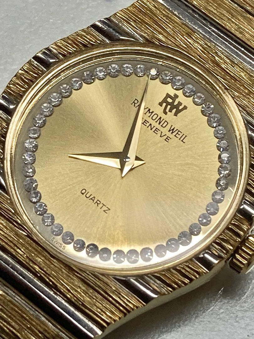 RAYMOND WEIL ELECTROPLATED 9022 18K Ladies Used Watch Quartz RAYMOND WEIL ELECTROPLATED 9022 18K Ladies Used Watch Quartz